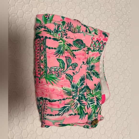 Lilly Pulitzer pink and green shorts size 6 - Picture 4 of 6